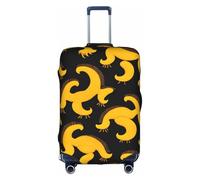 XZDCAL Funda amarilla para maleta de equipaje de cuatro patas. La funda no incluye la maleta en sí, White, S