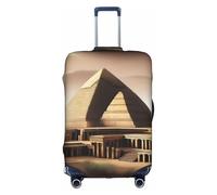 XZDCAL Funda para maleta de equipaje Ancient Wonders. La funda no incluye la maleta en sí, White, XL