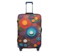 XZDCAL Funda para maleta de equipaje Artistic Wonder. La funda no incluye la maleta en sí, White, S