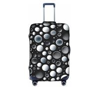 XZDCAL Funda para maleta de equipaje con imágenes desiguales. La funda no incluye la maleta en sí, White, XL