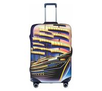 XZDCAL Funda para maleta de equipaje Cosmic Voyage. La funda no incluye la maleta en sí, White, M