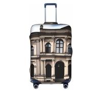 XZDCAL Funda para maleta de equipaje de aOld Architecture. La funda no incluye la maleta en sí, White, L