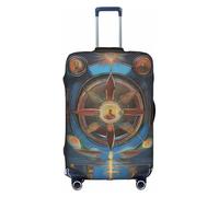 XZDCAL Funda para maleta de equipaje de Holy Visions. La funda no incluye la maleta en sí, White, M