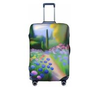 XZDCAL Funda para maleta de equipaje de jardín de Monet. La funda no incluye la maleta en sí, White, M