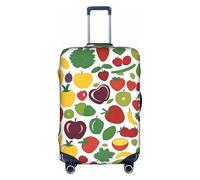 XZDCAL Funda para maleta de equipaje Healthy Living. La funda no incluye la maleta en sí, White, M