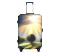 XZDCAL Funda para maleta de equipaje Heavenly Light. La funda no incluye la maleta en sí, White, L