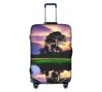 XZDCAL Funda para maleta de equipaje Nature's Beauty. La funda no incluye la maleta en sí, White, S