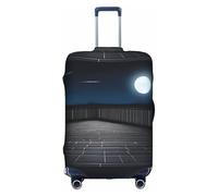 XZDCAL Funda para maleta de equipaje para balcón por la noche. La funda no incluye la maleta en sí, White, XL