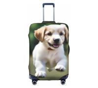 XZDCAL Funda para maleta de equipaje para cachorro. La funda no incluye la maleta en sí, White, XL