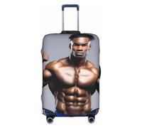 XZDCAL Funda para maleta de equipaje Physique. La funda no incluye la maleta en sí, White, S