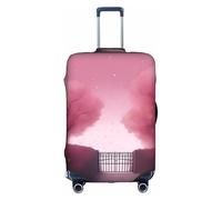 XZDCAL Funda para maleta de equipaje Romantic Vibes. La funda no incluye la maleta en sí, White, M