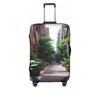 XZDCAL Funda para maleta de equipaje Urban Jungle. La funda no incluye la maleta en sí, White, M