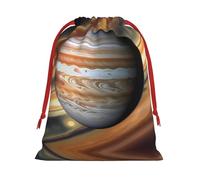 XZDCAL Jupiter Landscape - Bolsa de almacenamiento de felpa con cordón para festivales y uso diario