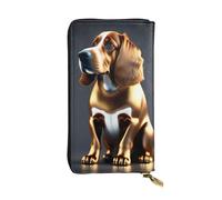 XZDCAL render of a Neotribal - Cartera larga de piel para niñas y mujeres con múltiples compartimentos, color negro, talla única, Black, Talla única