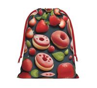 XZDCAL Tasty Wonders - Bolsa de almacenamiento de felpa con cordón para festivales y uso diario