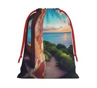 XZDCAL Travel Dreams - Bolsa de almacenamiento de felpa con cordón para festivales y uso diario