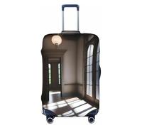 XZDCAL Una funda para maleta de equipaje capturada con luz. La funda no incluye la maleta en sí, White, M