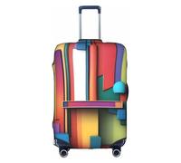 XZDCAL Una funda para maleta de equipaje ligera y de color. La funda no incluye la maleta en sí, White, M