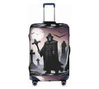XZDCAL Una funda para maleta de equipaje TombstoneTerrors. La funda no incluye la maleta en sí, White, L