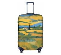 XZDCAL Una funda para maleta de equipaje Van Gogh Fields. La funda no incluye la maleta en sí, White, M