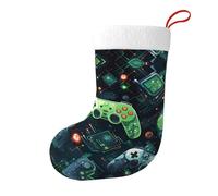XZDDG Gamepad Circuit Version - Calcetines de Navidad para decoración navideña y embalaje de regalo