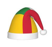 XZDDX Sombrero de Navidad con bandera de África Central para niños, accesorio de disfraz de fiesta de vacaciones para eventos de festivales