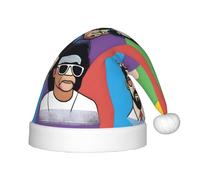 XZDDX Sombrero de Navidad con iconos de cultura pop para niños, accesorio de disfraz de fiesta de vacaciones para eventos de festivales