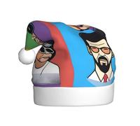 XZDDX Sombrero de Navidad para adultos, con iconos de la cultura pop, decoración de fiesta para festivales, eventos, escenarios