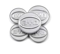 XZDGDXZY 4 Piezas Tapacubos Llantas Coche para BYD F3 L3 F0 G3 S6 58MM,Centro Rueda Tapas Centrales BujesTuning Accesorios Vehículos