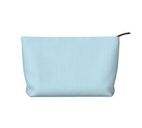 XZDHYZ Bolsa de cosméticos reutilizable de color sólido, bonita y elegante bolsa multifuncional para viajes, uso diario y regalo, color negro, talla única, Black, Talla única