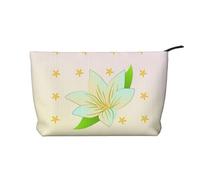 XZDLXJ Blooming Daffodils - Bolsa de cosméticos de pana, adecuada para viajes y uso diario, forro resistente, garantiza la longevidad, color negro, talla única, Black, Talla única