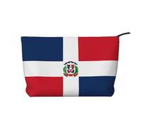 XZDLXJ Bolsa de cosméticos de pana de República Dominicana, adecuada para viajes y uso diario, forro resistente, garantiza la longevidad, negro, talla única, Black, Talla única