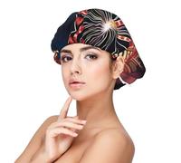 XZDLXJ CursedCarnival - Gorro de dormir de satén para adultos, protección y comodidad para el cabello, color negro, talla única