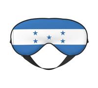 XZDLXJ Flag of Honduras - Antifaz reversible de poliéster para dormir con correa ajustable para máxima comodidad y bloqueo de luz, color negro
