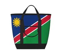 XZDLXJ Flag of Namibia - Bolsa de hombro aislada de gran capacidad para alimentos fríos y calientes, color negro, talla única, Black, Talla única