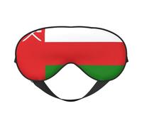 XZDLXJ Flag of Oman - Antifaz reversible de poliéster para dormir con correa ajustable para máxima comodidad y bloqueo de luz, color negro