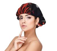 XZDLXJ FrightFest - Gorro de dormir de satén para adultos, protección y comodidad para el cabello, color negro, talla única
