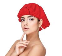 XZDLXJ Gorro de dormir de satén con bandera tunecina para adultos, protección y comodidad para el cabello, color negro, Negro -, talla única