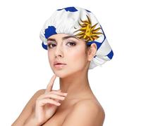 XZDLXJ Gorro de dormir de satén Flag of Uruguay para adultos, protección y comodidad para el cabello, negro, talla única
