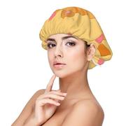 XZDLXJ Lindo gorro de dormir de satén de gatito de dibujos animados para adultos, protección y comodidad para el cabello, negro, talla única