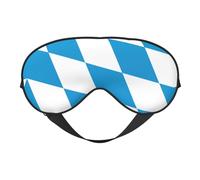 XZDLXJ Máscara de dormir reversible de poliéster con correa ajustable para máxima comodidad y bloqueo de luz, color negro