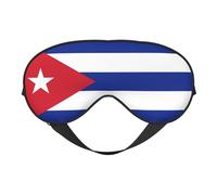 XZDLXJ Máscara de dormir reversible de poliéster con correa ajustable para máxima comodidad y bloqueo de luz, color negro