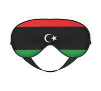 XZDLXJ Máscara de dormir reversible de poliéster con correa ajustable para máxima comodidad y bloqueo de luz, color negro