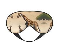 XZDLXJ Máscara de dormir reversible de poliéster con correa ajustable para mayor comodidad y bloqueo de luz, color negro