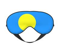 XZDLXJ Máscara reversible de poliéster para dormir con correa ajustable para máxima comodidad y bloqueo de luz, color negro