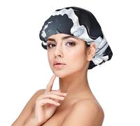 XZDLXJ Seals on ice - Gorro de dormir de satén para adultos, protección y comodidad para el cabello, color negro, talla única