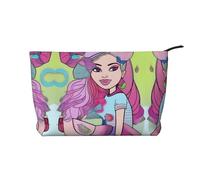 XZDLXJ Trendy Styles - Bolsa de cosméticos de pana, adecuada para viajes y uso diario, forro resistente, garantiza longevidad, color negro, talla única, Black, Talla única