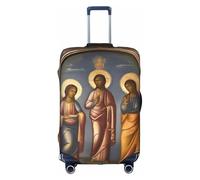XZDLYY A Divine Frescoes - Funda para maleta con cremallera invisible, para negocios y viajes, sin maleta, Blanco, S