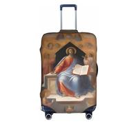 XZDLYY Divine Frescoes - Funda para maleta con cremallera invisible, para negocios y viajes, sin maleta, White, L