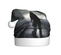XZDPY Un sombrero de Navidad post-apocalipsis para adulto, accesorio de disfraz de fiesta de vacaciones, gorro de evento de Papá Noel
